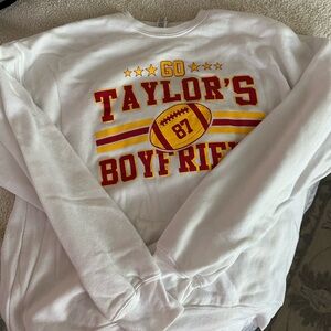 Travis Kelce Go Taylor’s Boyfriend Sweatshirt